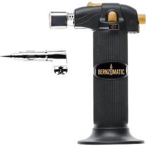 Bernz-O-Matic ST2200T Micro Flame Butane Torch Kit, Small, Black