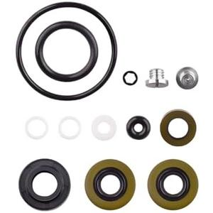 SeDeplacer 396350 Lower Gearcase Seal Kit (with Drain Screws) Compatible with Johnson Evinrude 8 9.9 10 15 HP Outboard Motor, Replace 0396350, 26-00077, 18-2656