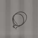 Nautical Durable Black Rope Cord Cuff Unisex Waterproof Bracelet with Magnetic Clasp for Men & Women