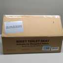 Electric Bidet Toilet Seat with Adjustable Heated Seat and Instant Warm Water, Elongated Bidet Attachment for Toilet with Wireless Remote Air Dryer, Feminine & Front Rear Wash, Self-Clean Nozzle