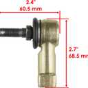 Caltric 2 Tie Rod Sets Compatible with Honda Sportrax 400 Trx400Ex Trx-400Ex 1999-2008