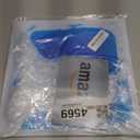 Crystiles 12 Inch X 12 Inch (30cm X 30cm) Colorful Liquid Floor Tile Mat for Kids, Bright Blue