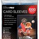 Ultra PRO Penny Sleeves, Clear Trading Card Sleeves, Standard Size 2.5 x 3.5 Inch, 1000 Count Pack, 3 Pack Bundle