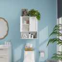 Wall Mounted Bathroom Cabinet Over the Toilet Storage,24 x 30 Inch
