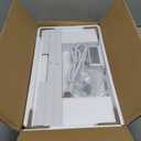 TUTOTAK Small End Table with Charging Station, Narrow Side Table with USB Ports and Outlets, Skinny Sofa Table, Slim Nightstand, Living Room, Bed Room, White TB01BW060