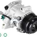 Air Conditioner AC Compressor with Clutch for Toyota RAV4 3.4L 3.5L 2006 2007 2008 2009 2010 2011 2012, for Venza 3.5L 09 10 11 12 13 14 15 16, for Lexus ES350 3.5L 2007-2012