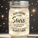 Christmas Friend Gifts for WomenStarlight Mason Jar Night Light Friends Birthday Gift Idea, Unique Friendship Gift for Best Friend, Her, BFF, Sisters, Besties