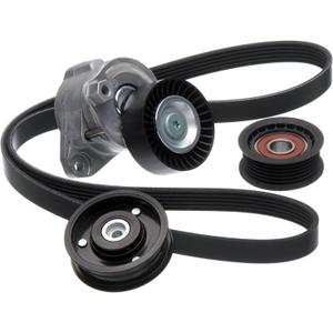 ACDelco Gold ACK060947K1 (19311348) Automatic Belt Tensioner and Pulley Kit with Tensioner, Pulleys, and Belt