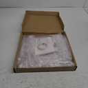 YestBuy 4 Tier Acrylic Cupcake Stand Afternoon Tea Cake Stand Large Cupcake Stand Cupcake Tower Cupcake Holder for Pastry + LED Light String Ideal for Weddings Birthday Bar Party Dcor (Blue Light)