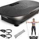 Merach V33 Pro Vibration Plate Exercise Machine with Touchscreen, 99 Speeds
Resistance Bands, Bluetooth, 350lbs Capacity, Vibration Platform for Lymphatic Drainage, Home Full Body Fitness Equipment