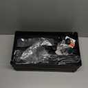 SPACEKEEPER Rolling Storage Cart 3 Tier Bathroom Cart Organizers with Wheels Laundry Room Organization Mobile Shelving Unit Utility Cart Storage Shelves Multi-Functional for Office, Home, Black