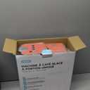 Tastyle Single Serve Coffee Maker, Iced and Hot Coffee Machine for K Cup & Grounds, Compact Design, 40oz Removable Water Reservoir, 6 to 24 Oz Brew Sizes, Fits 7.3" Travel Mug, Salmon