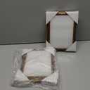 upsimples 5x7 Picture Frame with Real Glass, Ornate Vintage 5 x 7 Photo Frames for Wall Decor or Tabletop Display, Bronze and Black, 2 Pack