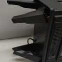 Electric Fireplace Stove Heater - Fireplace Heaters for Indoor Use with Realistic Flame Effect, Freestanding Electric Stove Heater with Overheating Protection, 1500W, Adjustable Heating (Classic Black)