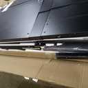 43" Makeup Vanity Desk with Mirror and Lights, & Power Outl, Glass Top Big Vanity Table with 9 Drawers& 8 Storage Shelves, Dressing Table Set with Chair for Bedroom, Black (15.75D*43.31W*57.48H)