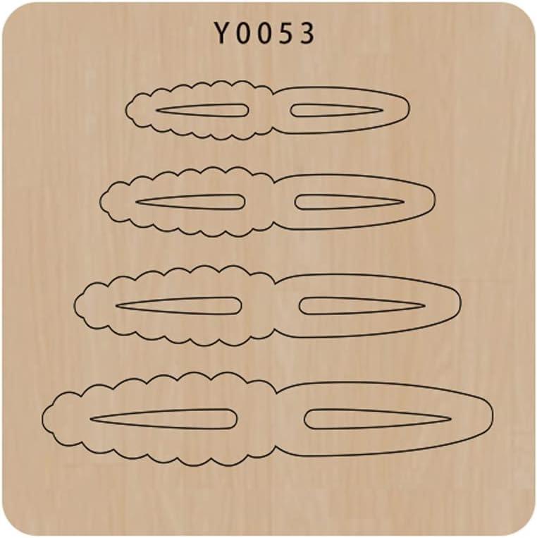 Elegant Bowknot Cutting Dies for DIY Crafts - Wood Board and Alloy Steel Blade Beautiful Bowknot Making Template (Y0053 Wood)