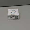 Herz P1 Smart Ring for Women & Men - (Size 12) 24/7 Health Metrics Fitness Ring, Tracks 20+ Biometrics, 6 Day Battery Life, Waterproof Stainless Steel, Free APP for iOS Android, No Subscription (Rose Gold)