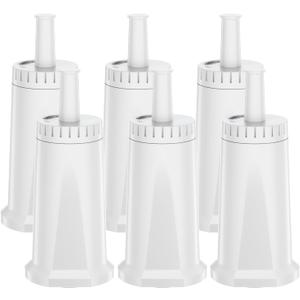 Water Filter for Breville Barista Touch Espresso Machine BES880, Barista Pro BES878, Oracle Touch BES990, Oracle BES980 & Dual Boiler BES920 Bambino ClaroSwiss Sage, BES008WHT0NUC1 (6 Pcs)