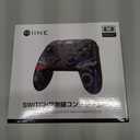 Controller for Switch/OLED/Lite, Wireless Pro Switch Controller with LED Joystick/Motion/Vibration/Turbo/Wake up (Purple)