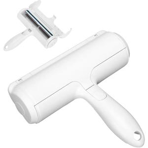 Pet Hair Remover, Reusable Self-Cleaning Lint Roller for Dogs & Cats, Fur Remover for Furniture, Couch, Carpet, Clothes, Bedding & Car, No Adhesive, Multi-Surface, Easy to Use