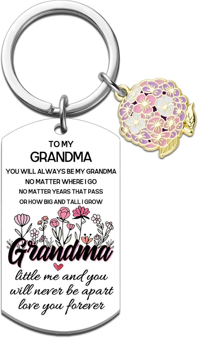 Grandma Mothers Day Gift from Grandkids Mothers Day Gifts for Grandma Keychain Nana Gift for Grandmother Gigi Birthday Thanksgiving Christmas Gift Ideas