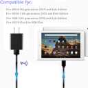 3 x New HD10 Charger with 6Ft USB C Charging Cord Compatible for Fire HD10-11th Generation 2021 ReleaseFire HD 10 Plus,Fire HD10 Kids Pro
