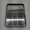 12.5 Inch Baking Sheet Pan, Joyfair Stainless Steel Cookie Sheet Toaster Oven Tray, Professional Bakeware for Cookie/Bacon/Bread, Rolled Rim & Mirror Finish, Rust Resistant & Dishwasher Safe