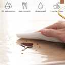 Clear Plastic Tablecloth Protector Rectangle 70x90 inch Waterproof Oilproof Stain Resistant Wipeable Table Cover for Dining Tables