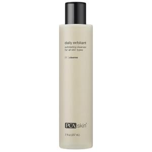 PCA SKIN Daily Face Exfoliant Cleanser, Moisturizing Face Wash, Gently Cleanses Dirt, Debris, and Other Impurities From Skin, Facial Cleanser Made with Renewable Exfoliants, 7.0 oz Bottle