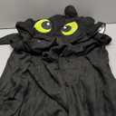 Kidukso Unisex Adult Dragon Onesie Pajamas Cute Animal Sleepwear Dragon Halloween Christmas Party Costumes for Women Men (Medium, Black)