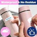 540pcs Multi-Use Removable Labels, Waterproof Blank Label Stickers for Water Bottles, Home Storage and School Daycare Name Tag (Blue)