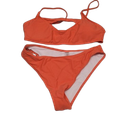 Peachy Orange 2 Piece Bathing Suit M