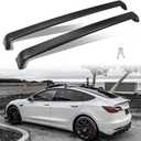 Lockable Roof Rack Fits for Tesla Model 3 2017 2018 2019 2020 2021 2022 2023 2024 2025 Cross Bar Accessories Rooftop Luggage Cargo Carrier for Canoe Kayak Bike