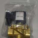 AceCrew Brass Solenoid Valve NPT 3/4 inch, 12VDC Normally Closed - flow valve for gas, fluid, air