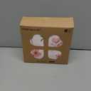 Floral Baby Blankets for Girls - Super Soft Nursery Minky Blanket, Newborn Baby Blanket with Double Layer Dotted Backing, Pink Lightweight Bed Throw Blanket, 30 x 40 Inch