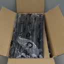 Corner Shower Caddy Tension Pole - 4 Tier Stainless Steel Rustproof Shower Corner Caddy for Bathtub Bathroom Shower Organizer Shelves Adjustable Pole 25-114.2 Inch Black