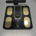 RunStar Smart Scale FSA&HSA Eligible, 8 Electrodes Digital Bathroom Scale for Body Weight and Fat, BMI, Muscle Mass 28 Body Composition Measurement, with Full-Color TFT LCD on Retractable Handle (black)