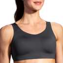 Brooks Dare Womens Scoopback Run Bra for High Impact Running, Workouts and Sports with Maximum Support (30DD/E, Asphalt)