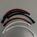 WILLBOND 6 Pcs Banana Clip Hair Clincher Combs Classic Banana Hair Clip Fish Shape Ponytail Clips for Women Girls Thick Curly Thin Fine Hair(Brown, White, Black)