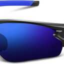 BEACOOL Polarized Sports Sunglasses for Men Women Youth Baseball Fishing Cycling Running Golf Motorcycle Tac Glasses UV400