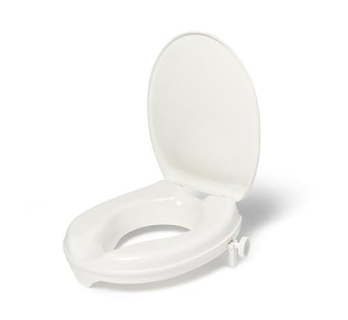 Medline 2" Universal Locking Seat Riser with Lid