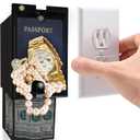 Wall Outlet Safe - Hidden Diversion Safe (Simple Install, Magnetically Attaches For Quick Access) Hiding Places for Valuables | Hide in Plain Sight Key Money Jewelry Cash Holder Safes Outlet Safe Box