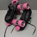 Roller Derby STR Seven Women's Quad Roller Speed Skates (10, Black/Pink)