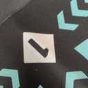 Football Footstep Training Mat, Soccer Training Mat 35 * 24IN, Soccer Skills Training Equipment with Storage Bag and Soccer Return Trainer Net (Black-Blue)