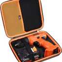 FBLFOBELI EVA Hard Carrying Case Compatible With BLACK+DECKER 20V MAX POWERECONNECT Cordless Drill/Driver + 30 pc. Kit LD120VA/LDX120CTool Storage Organizer Bag With Handle (Case Only)