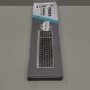 Wireless Keyboard and Mouse Combo, Compact Quiet Wireless Keyboard and Mouse Set 2.4G Ultra-Thin Sleek Design for Windows, Computer, Desktop, PC, Notebook, Laptop-Grey