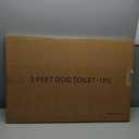 Dog Grass Pad with Tray, 34''X23'' Large Artificial Turf Grass Potty, Reusable Puppy Pee Pads for Dogs, Portable Dog Litter Box for Indoor/Outdoor Potty Training Toilet