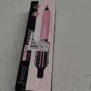 FARERY Mini Thermal Brush 3 Temperature Adjustable, 3/4 Inch Travel Curling Iron for Short Hair, Heated Round Brush for Touch ups and Small Curls, Travel Size Curling Wand, Dual Voltage, Pink