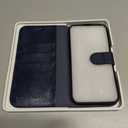 OCASE Compatible with iPhone 16 Pro Wallet Case, PU Leather Flip Folio Case with Card Holders RFID Blocking Kickstand [Shockproof TPU Inner Shell] Phone Cover 6.3 Inch 2024, Blue