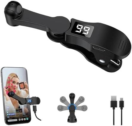 2Pack Aylthyo Auto Clicker for Smart Phone, Phone Screen Device Speed Clicker for iPhone iPad Apps, Fast Click Simulation Finger Continuous Click for Tiktok, Live Broadcasts Likes, Lightning Deal, Reward Task, Plug and Play(Black)